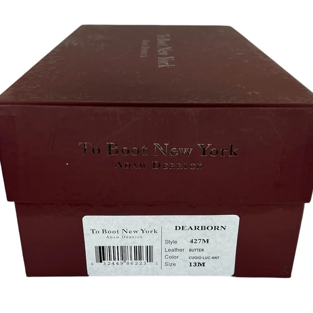 To Boot New York Adam Derrick 427 Dearborn Butter Leather Slip On Loafer Shoes - Picture 8 of 15